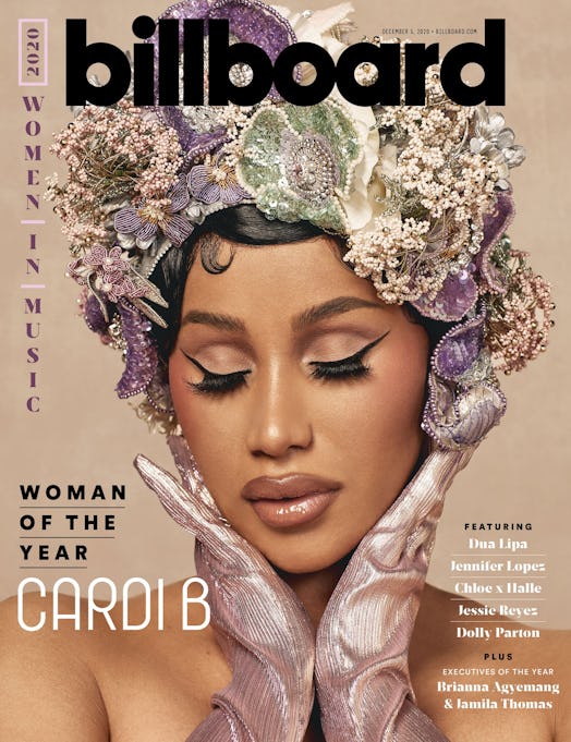 Cardi B graces Billboard's Women of the Year issue.