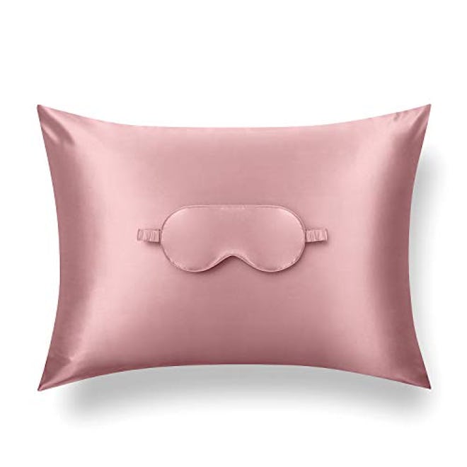 Tafts 22 Momme 100% Pure Mulberry Silk Pillowcase & Sleep Mask 