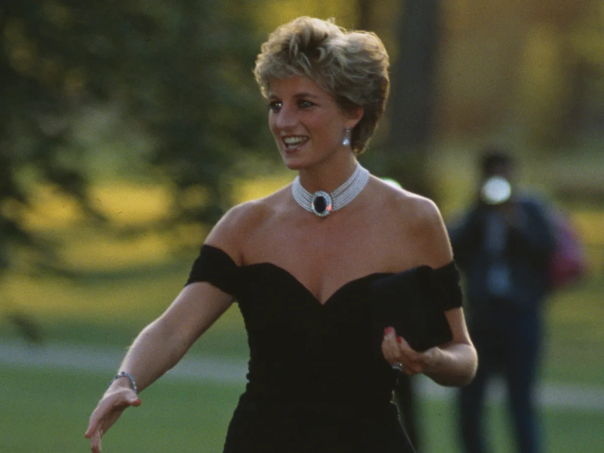 princess diana black dresses Elsa Hosk Channels as She Wears Replica 'Revenge Dress' for Halloween d7e24b62c4b8bb36e44c55eb6da940d6.jpg