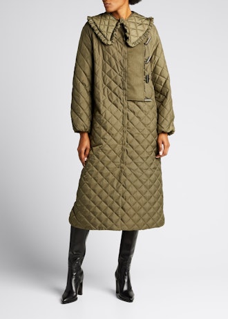Recycled Ripstop Quilted Coat