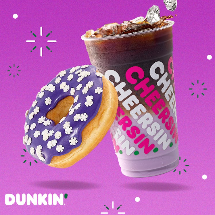 Dunkin's Sugarplum Macchiato is available starting Dec. 2 for a limited time.