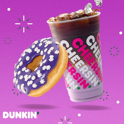 Dunkin's Sugarplum Macchiato is available starting Dec. 2 for a limited time.