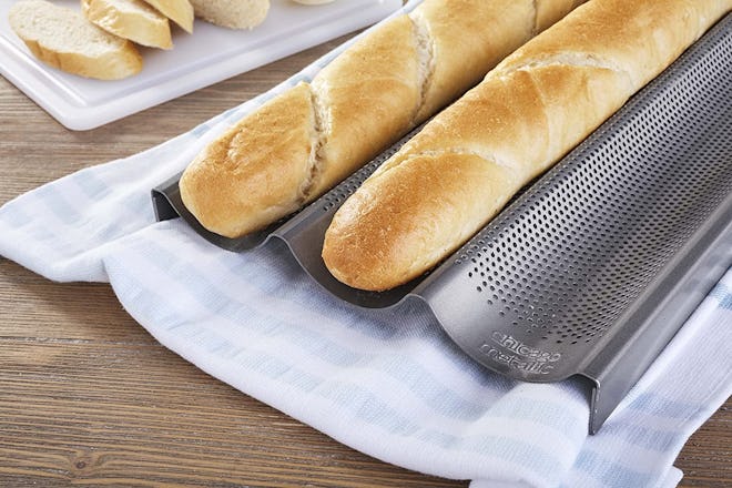 Chicago Metallic Commercial II Non-Stick Perforated Baguette Pan