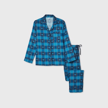 Women's Holiday Hanukkah Flannel Matching Family Pajama Set