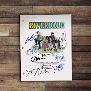 This 'Riverdale' signed script is a keepsake for fans.