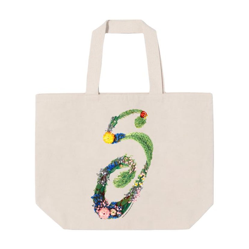 Floral S Tote Bag