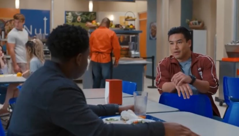 Mario Lopez as A.C. Slater in 'Saved by the Bell'