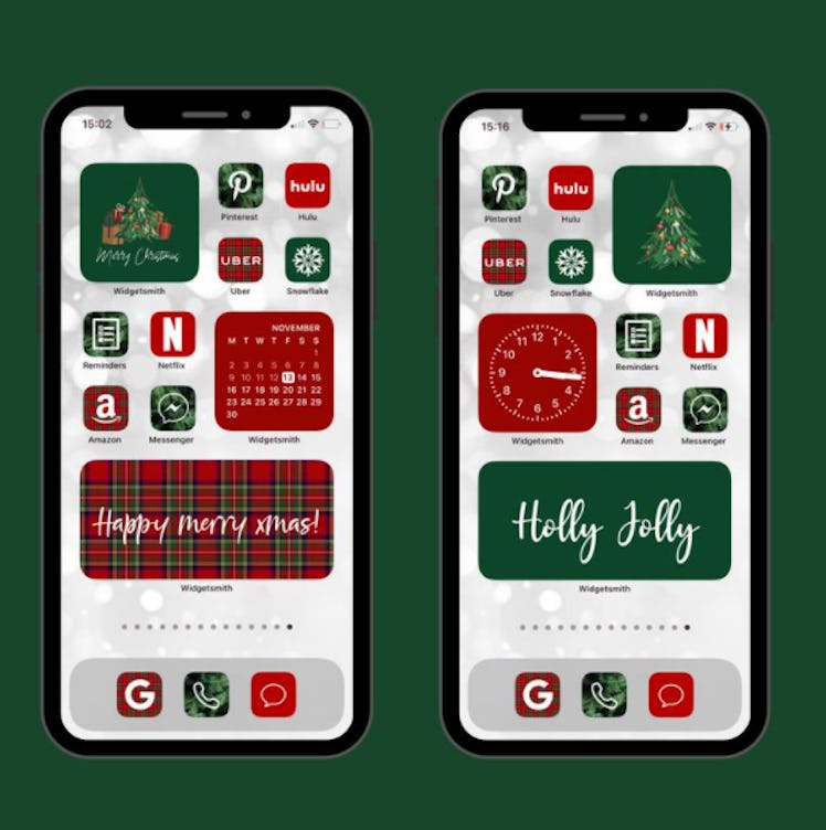 Christmas Eve iOS 14 Home Screen Design Pack