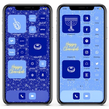 Hanukkah iOS 14 Home Screen Design Pack