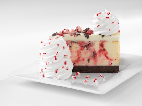 The Cheesecake Factory's Peppermint Bark Cheesecake is back for 2020.