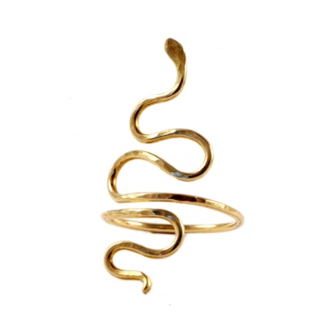 Gold Serpent Ring