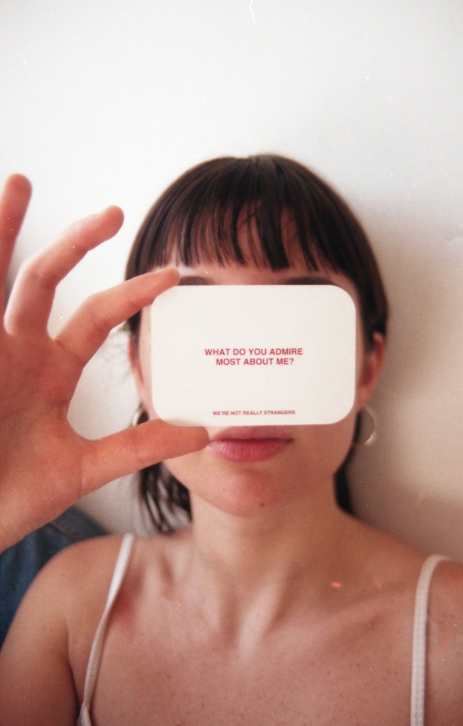 We Re Not Really Strangers Debuted A Self Reflection Kit To Ask Yourself The Hard Questions