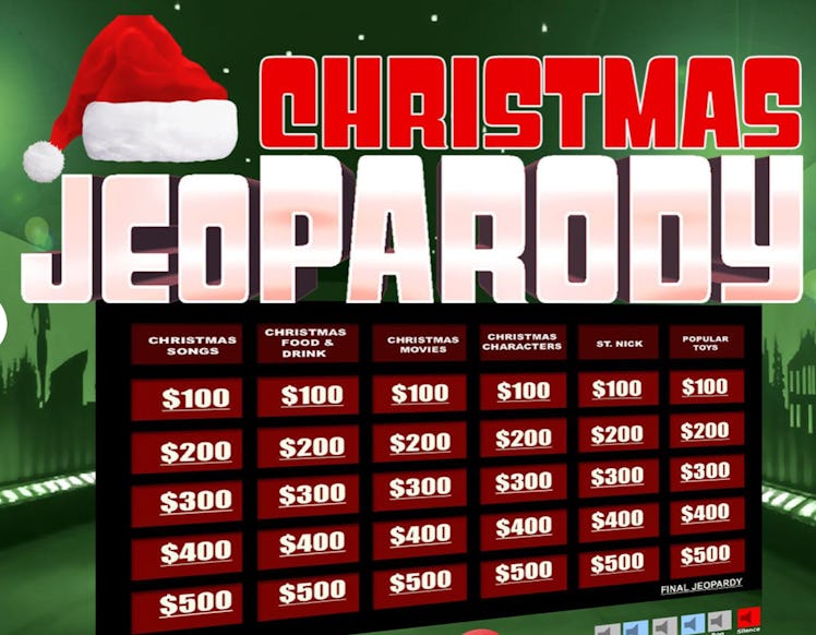 Christmas JeoParody — ThinkGames