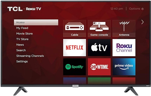 TCL 4K Smart LED TV, 50-Inch