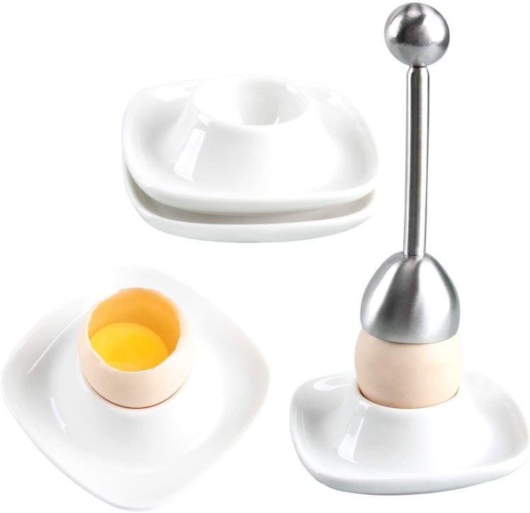 Porlik Egg Cracker Topper Set