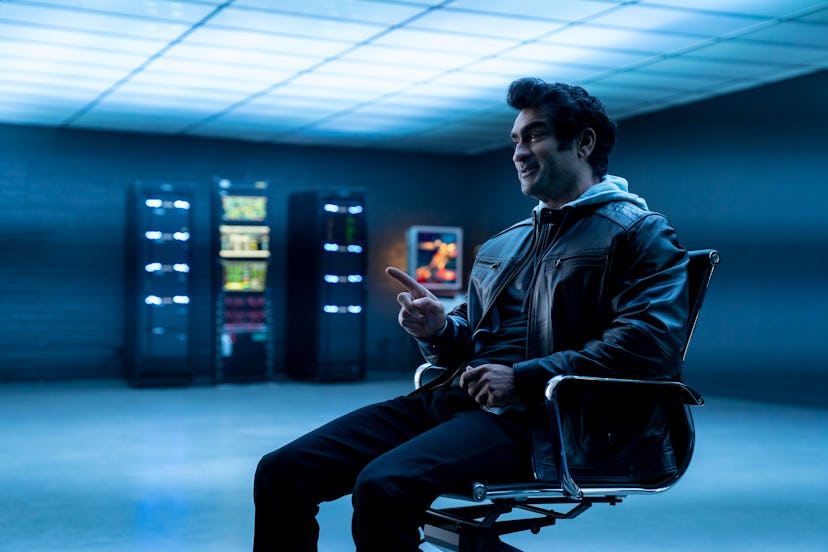 KUMAIL NANJIANI as BARK MULTIVERSE in DEATH TO 2020 via Netflix's press site