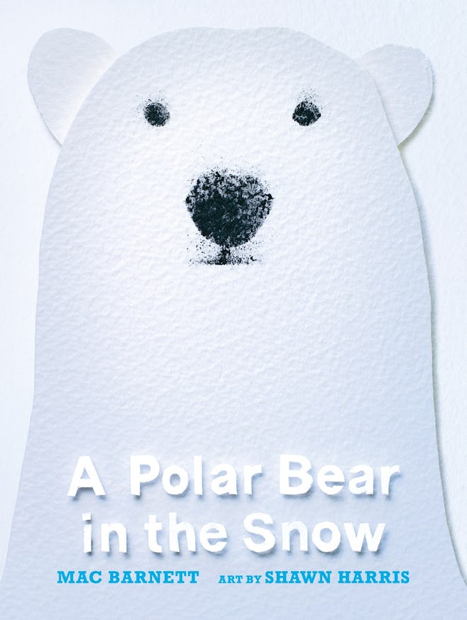 'A Polar Bear In The Snow'