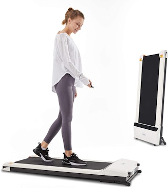 Portable Treadmill With Foldable Wheels