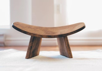 Wooden Kneeling Ergonomic Meditation Bench