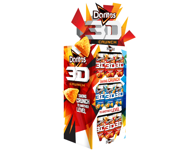 These new Doritos 3D Crunch flavors releasing in December are bold take on classics. 