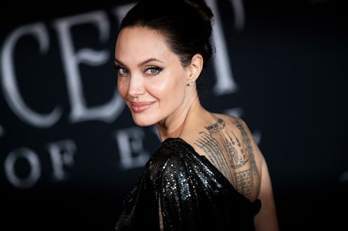 Angelina Jolie beauty looks and evolution over time.