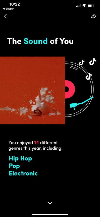 TikTok released a personalized year-end highlights video for users.
