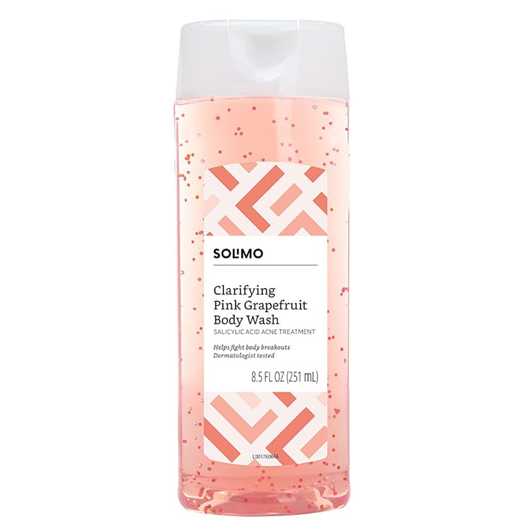 Solimo Clarifying Pink Grapefruit Body Wash 