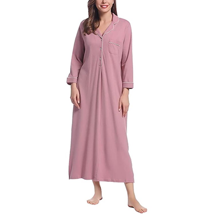 Joyaria Long Flannel Nightgown