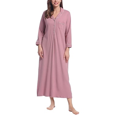 Joyaria Long Flannel Nightgown