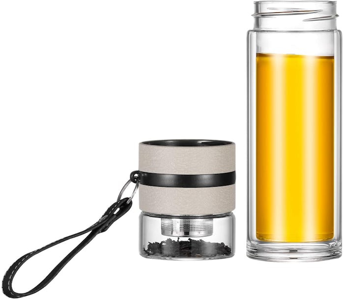 Ceoon Glass Tea Water Bottle