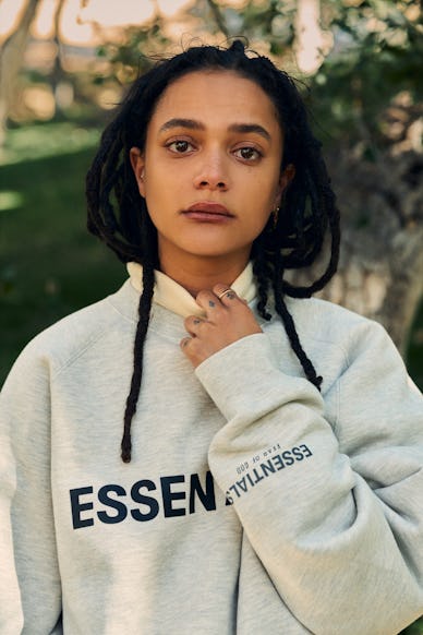 Sasha Lane Models Fear Of God's Holiday 2020 Campaign For Essentials