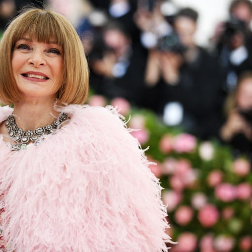 Anna Wintour's hair from the '80s until 2020.