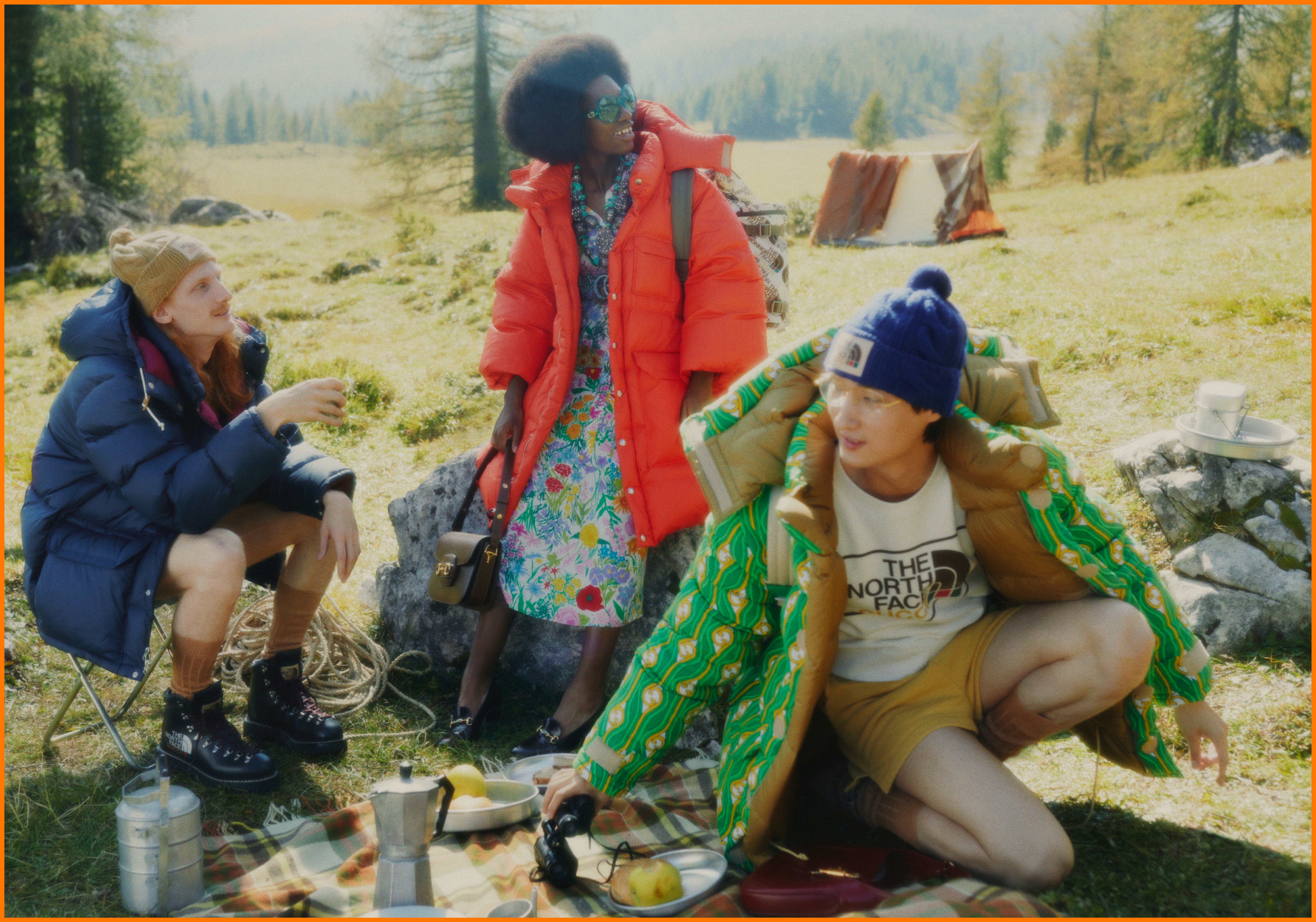 The Gucci x The North Face Campaign Is A '70s-Inspired Collaboration