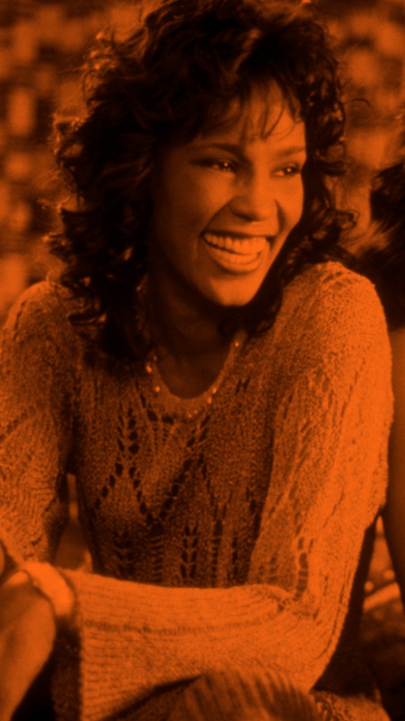 WHITNEY HOUSTON and LELA ROCHON in Waiting To Exhale