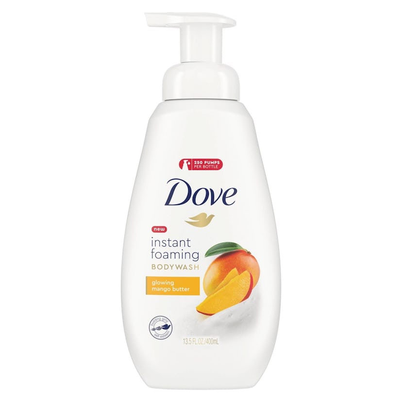 Dove Instant Foaming Glowing Mango Butter Body Wash Soap