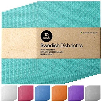 Swedish Dishcloth Cellulose Sponge Cloths 