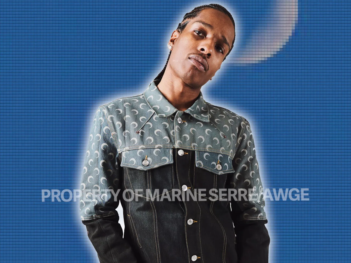 ワンオクTAKA着用MARINE SERRE JACKET blouson