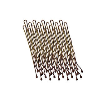 Kitsch Brown Bobby Pin Set