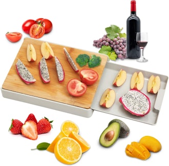 Fanciher Bamboo Cutting Board Set