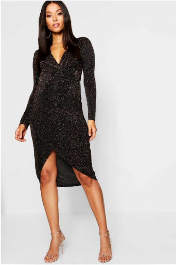 Maternity dresses eve ways lilsugar sparkle moms choose 14 New Year's Eve Maternity Dresses