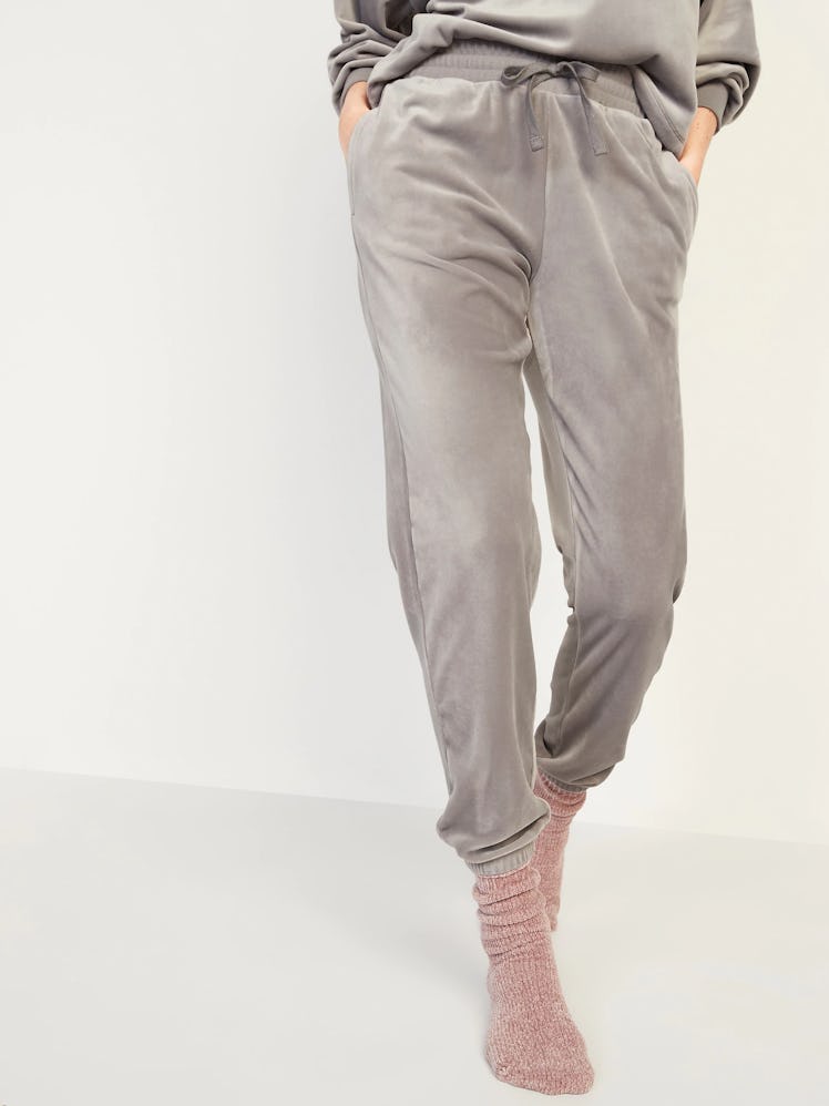 Old Navy Cozy Velour Jogger Lounge Sweatpants for Women