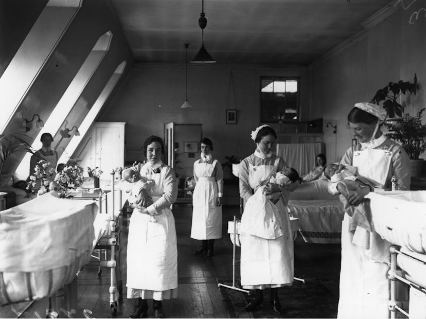 A 1925 birthing hospital