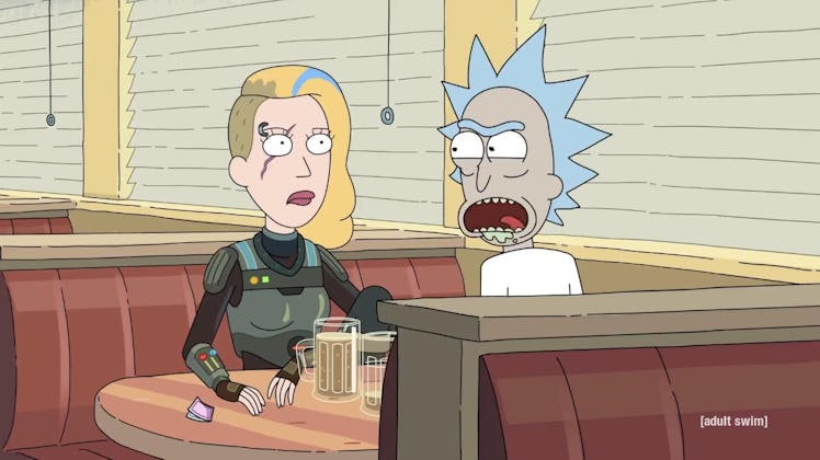 rick and morty rick and space beth beers