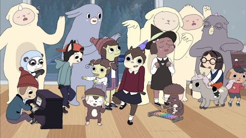 A still from the animated series 'Summer Camp Island.'