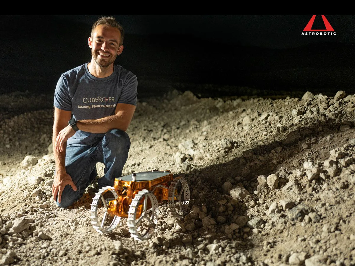 NASA and Astrobotic video reveals a brilliant little moon rover's maneuvers
