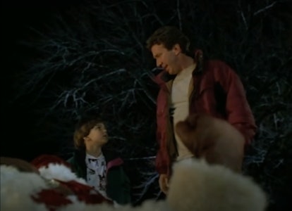 This scene from The Santa Claus is a funny Zoom backdrop for Christmas.