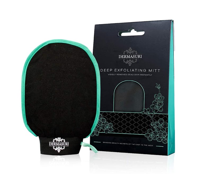 Dermasuri Deep Exfoliating Scrubber Mitt