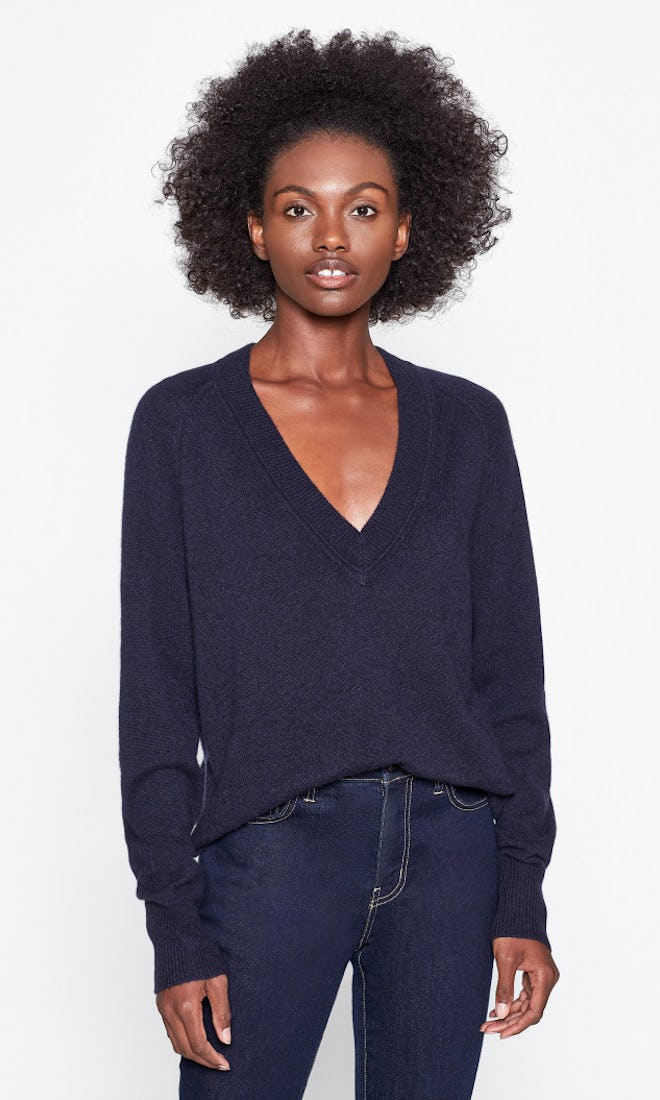 MADALENE V-NECK CASHMERE SWEATER