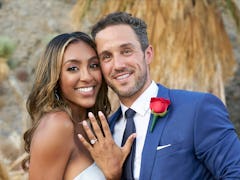 Tayshia Adams and Zac Clark get engaged