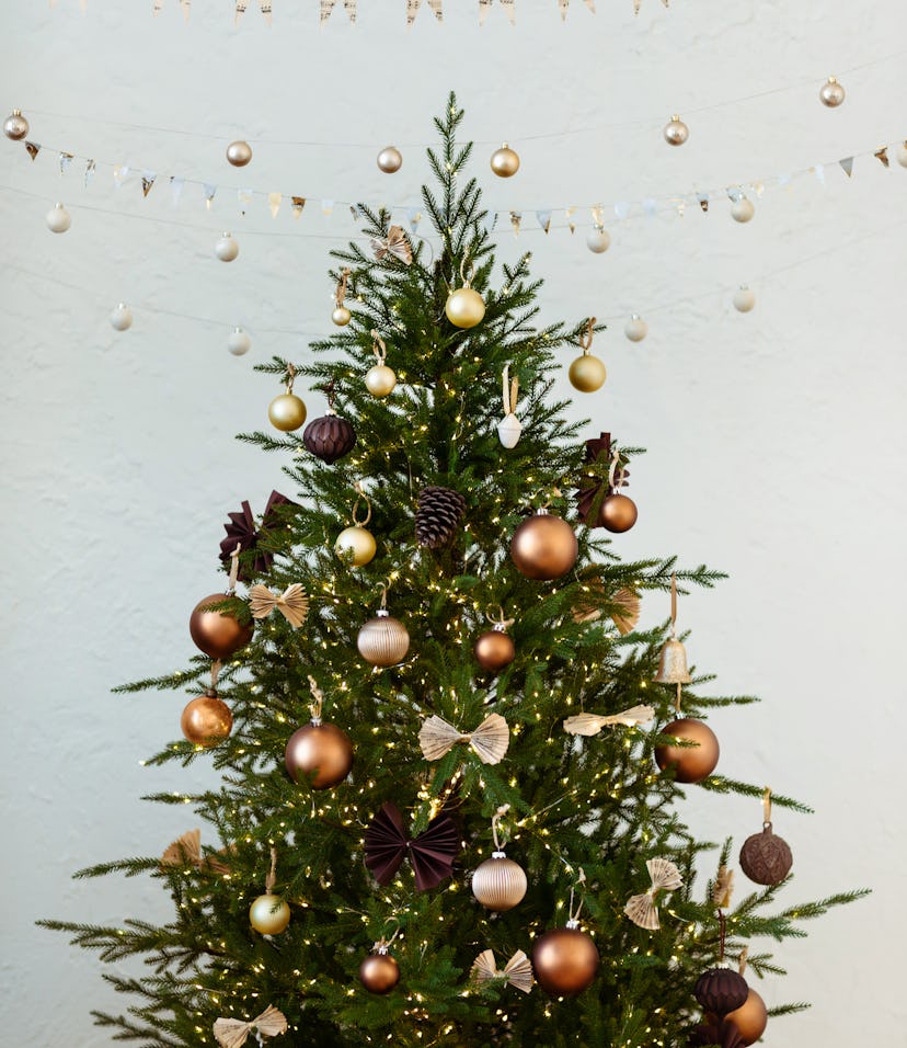 decorated christmas tree